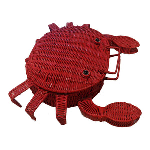 "Mr. Snappy" Wicker Bag