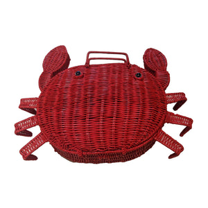 "Mr. Snappy" Wicker Bag