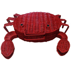 "Mr. Snappy" Wicker Bag width=100 