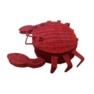 "Mr. Snappy" Wicker Bag