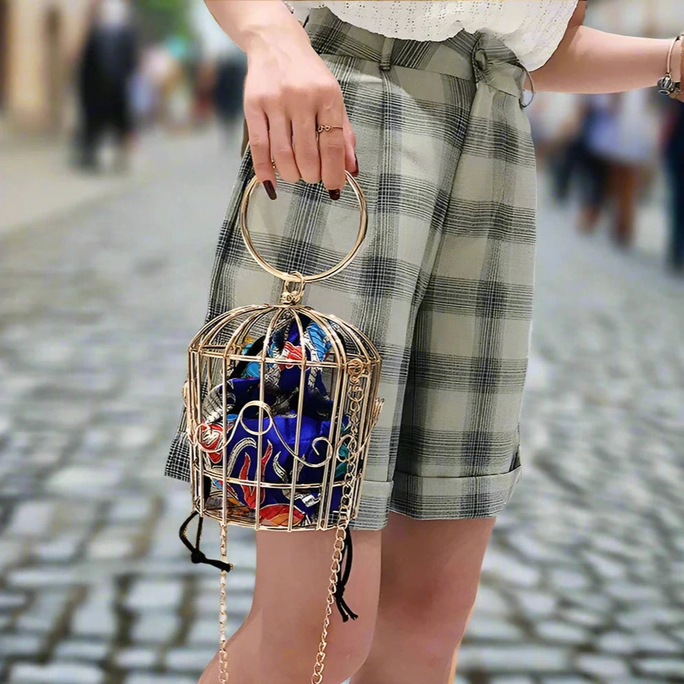 "Avery" Birdcage Bag