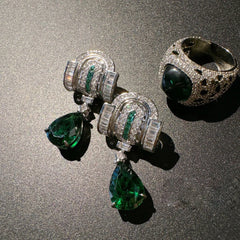 "Curvana" Deco Earrings