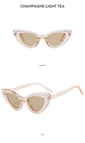 "Auremara" Cat Eye Sunglasses width=100 