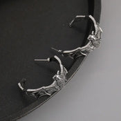 "Roslenne" Dazzling Bat Earrings width=100 