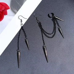 "Calyphene" Bat Drop Earrings