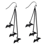 "Nerephina" Bat Tassel Earrings width=100 