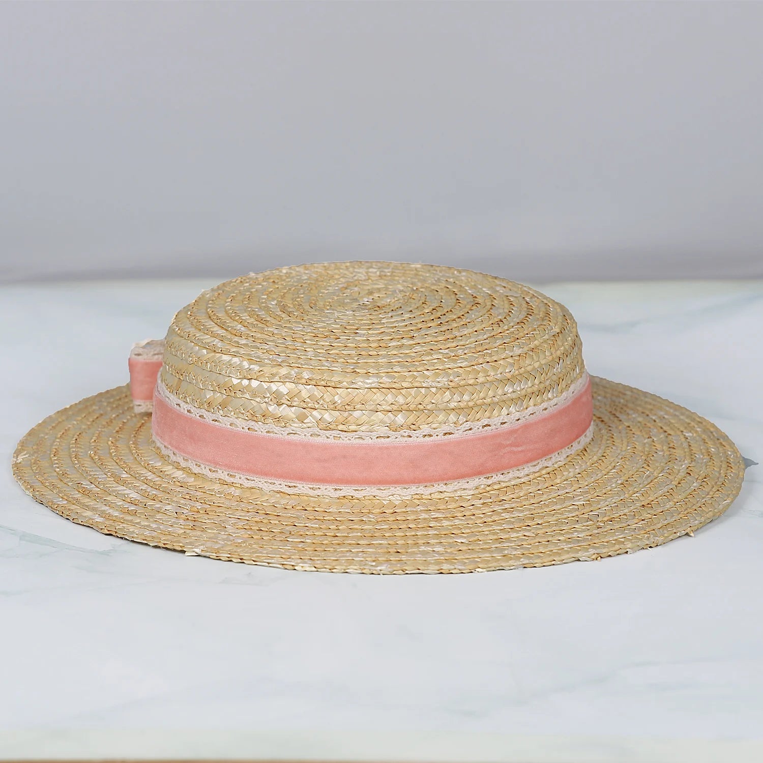 "Buster" Pork Pie Straw Hat