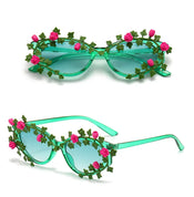 "Floria" Flower Cat-Eye width=100 
