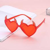 "Ocelithra" Devil Novelty Sunglasses width=100 