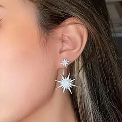 "Octavia" Eight Star Earrings
