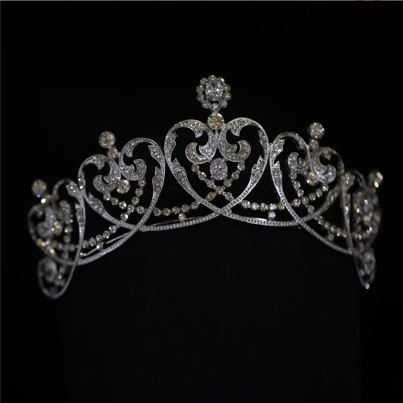 "Pomona" Heart Shape Tiara