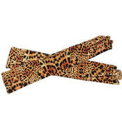 "Leontara" Leopard Velvet Gloves width=100 