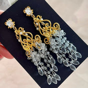 "Carintha" Chandelier Earrings width=100 