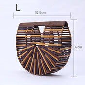 "Bambelina" Bamboo Beach Bag width=100 
