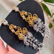 "Carintha" Chandelier Earrings width=100 