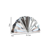 "Ventoria" Fan Evening Clutch width=100 