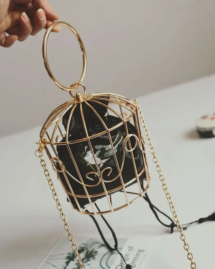 "Avery" Birdcage Bag