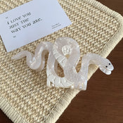 "Bathilda" Snake Hair Claw width=100 