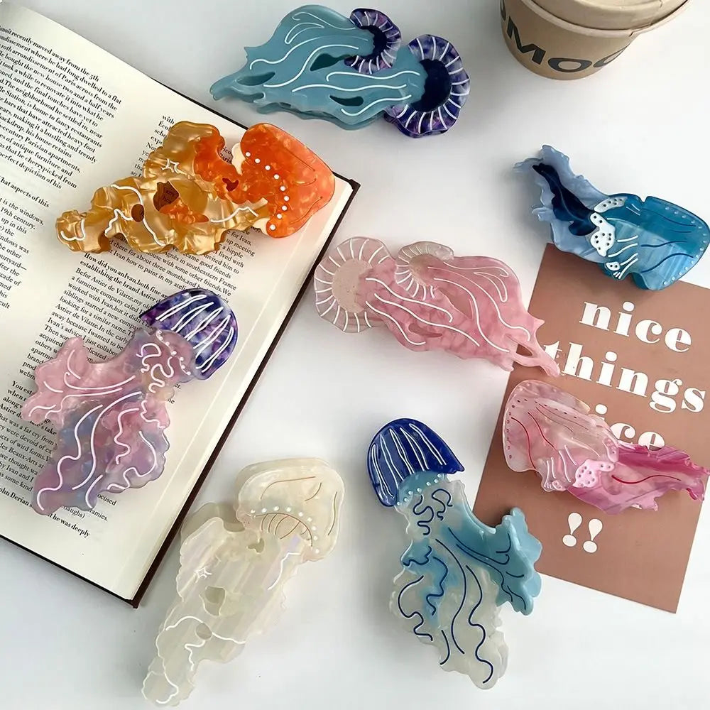 "Isobrynn" Jellyfish Hair Clip