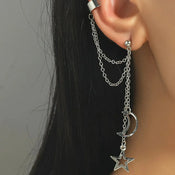 "Calyphene" Bat Drop Earrings width=100 