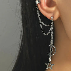 "Calyphene" Bat Drop Earrings