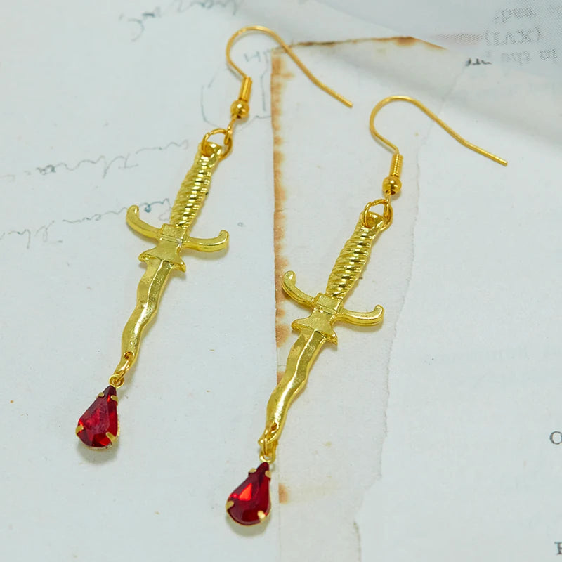 "Sekharith" Dagger Earrings