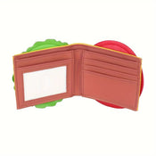 "Burgeron" Hamburger Mini Wallet width=100 