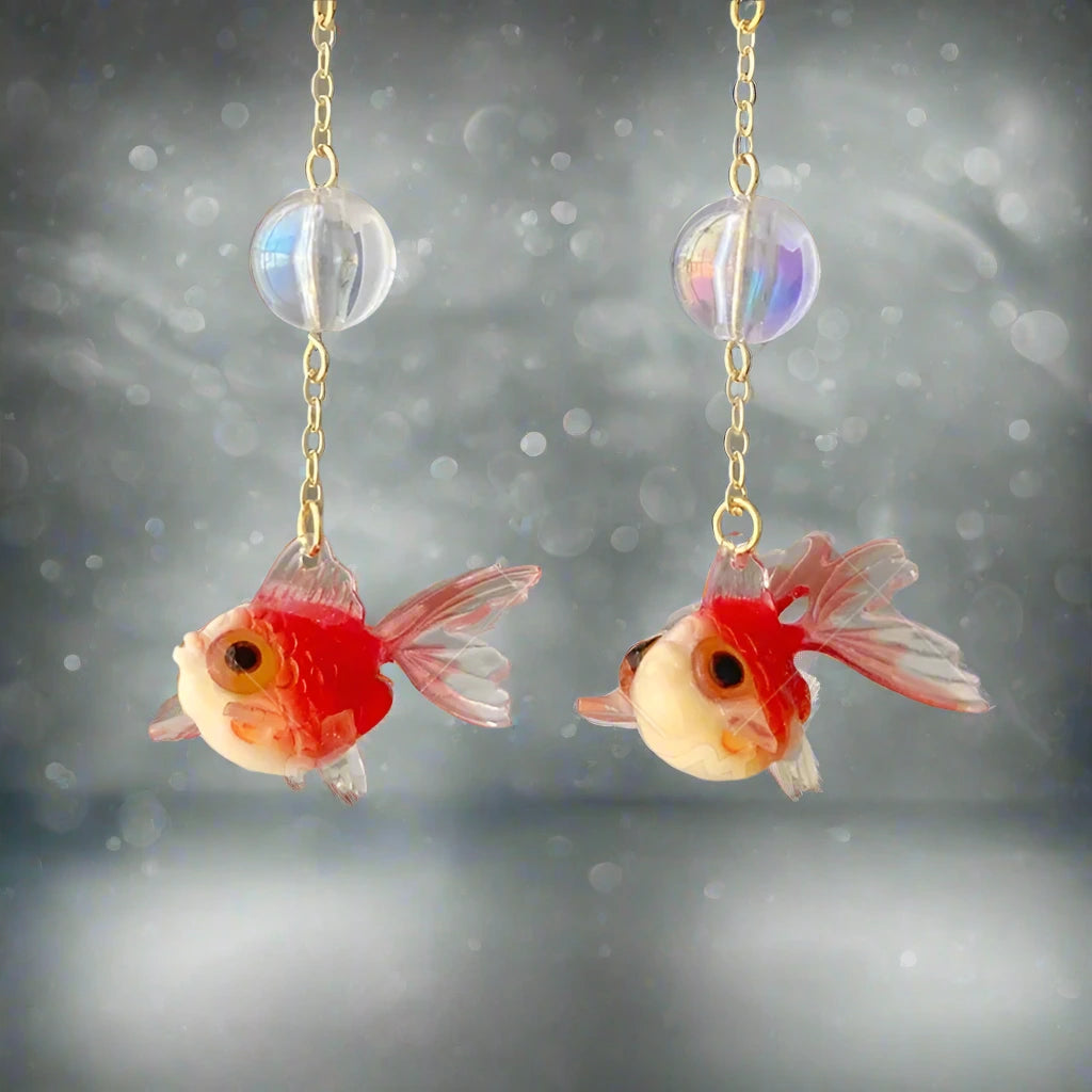 "Sekharis" Fish Dangle Earrings