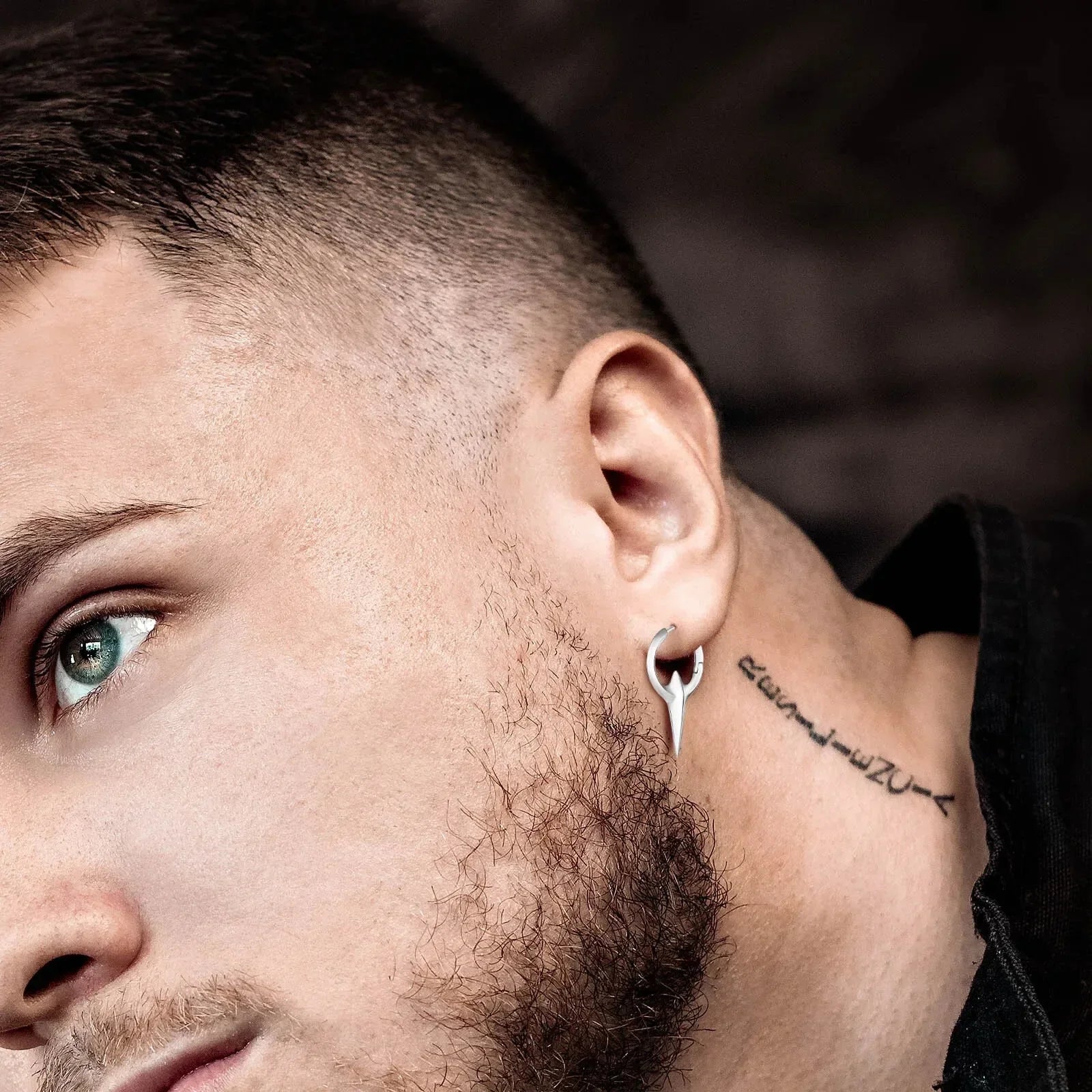 "Calyphene" Bat Drop Earrings