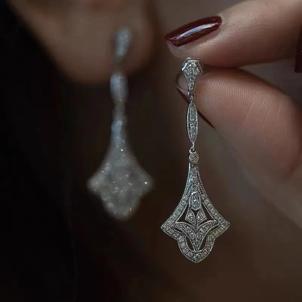 "Crescenda" Dangle Earrings
