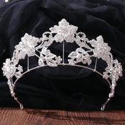 "Persis" Baroque Crystal Tiara width=100 
