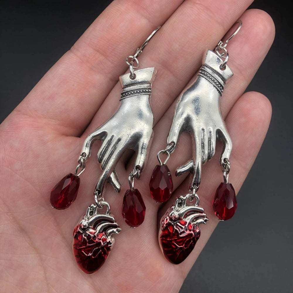 "Phiranys" Blood Drop Earrings