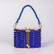 "Perlita" Pearl Beaded Clutch width=100 