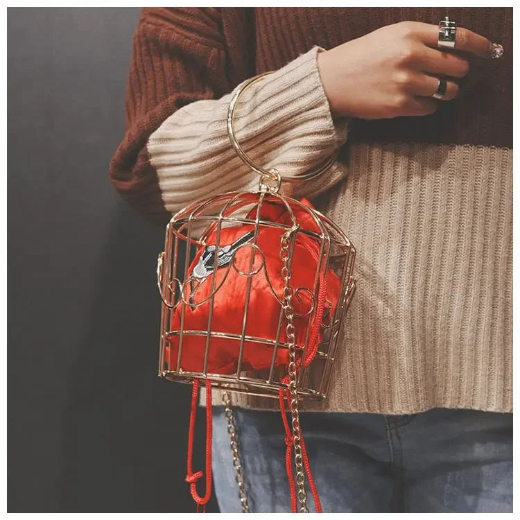 "Avery" Birdcage Bag
