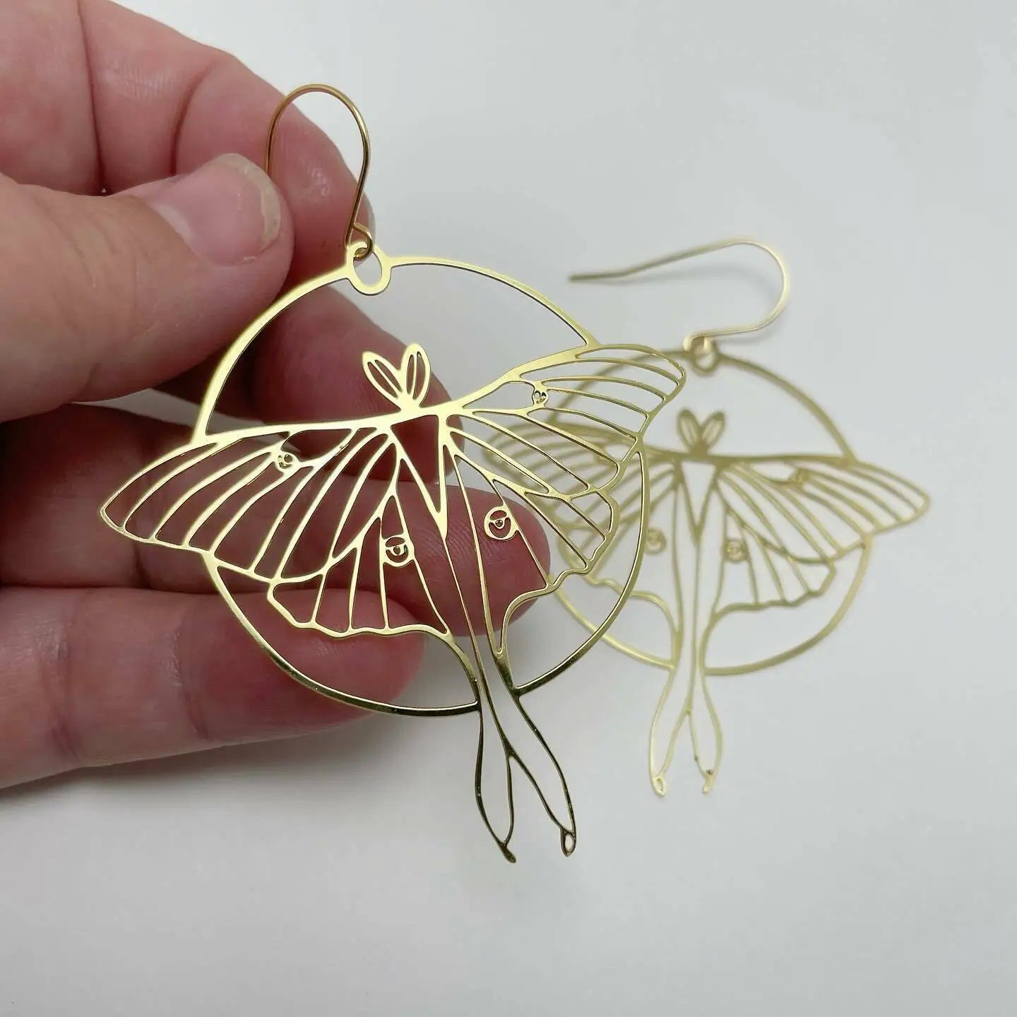 "Luminisse" Moth Earrings Collection