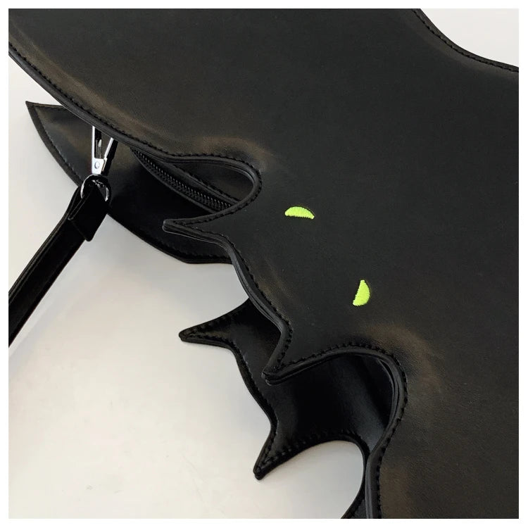 "Cateline" Bat Crossbody Bag
