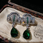 "Curvana" Deco Earrings width=100 
