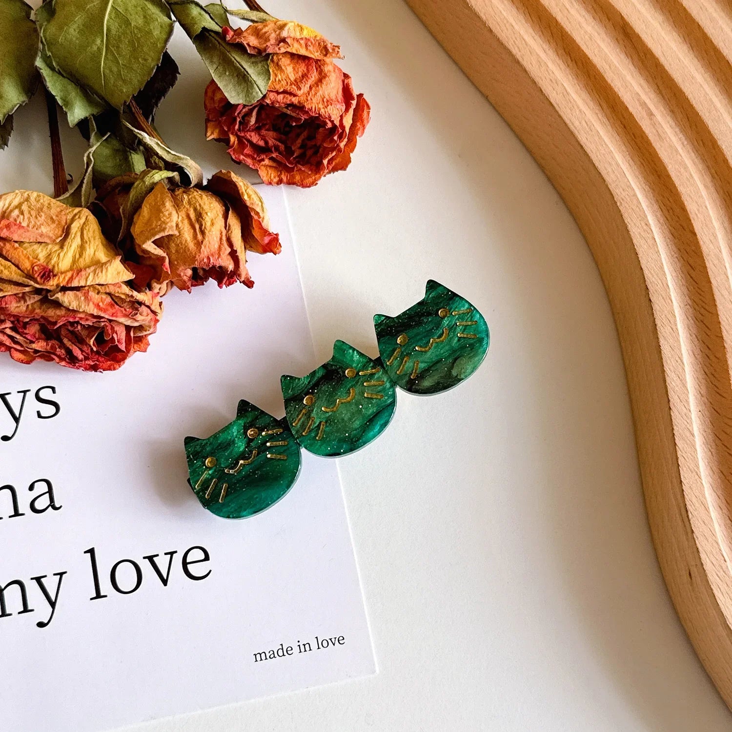 "Olythera" Acetate Hair Clip