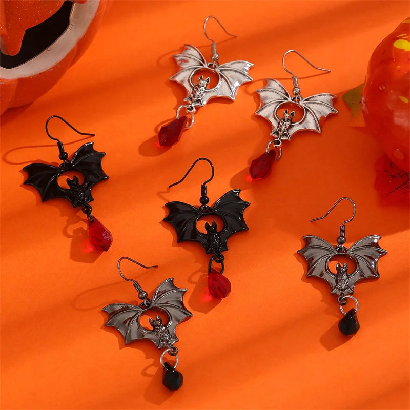 "Wynterra" Bat Earrings