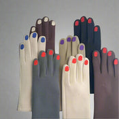 "Ismeria" Polished Nails Gloves width=100 