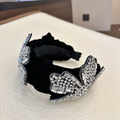 "Floralynde" Crystal Bloom Headband width=100 