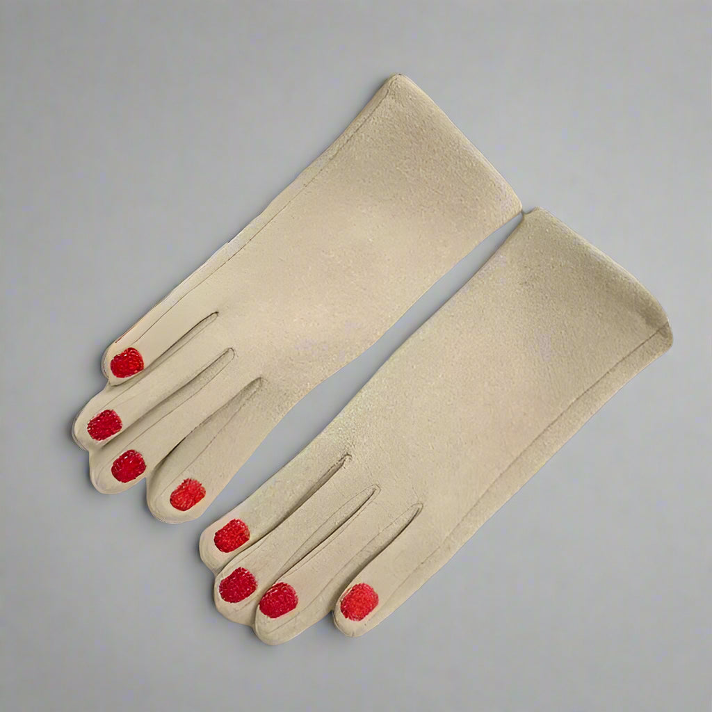 "Ismeria" Polished Nails Gloves