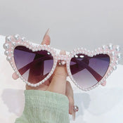 "Palisara" Heart Sunglasses width=100 