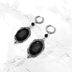 "Vesperine" Vampire Cameo Earrings