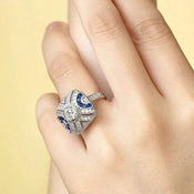 "Varenius" Rhinestone Band width=100 