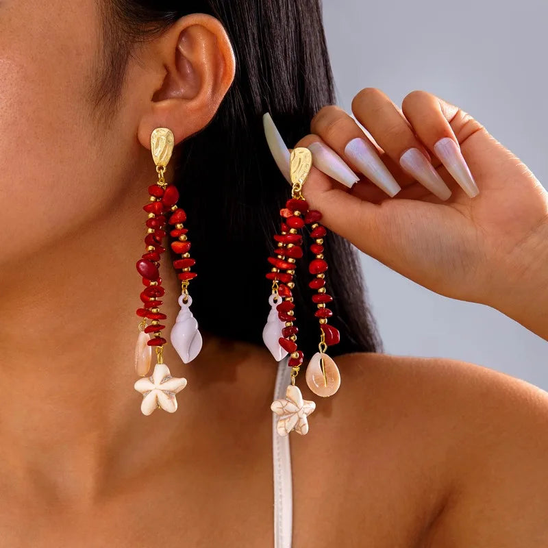 "Thalavine" Bohemian Earrings