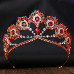 "Marcelline" Rhinestone Tiara