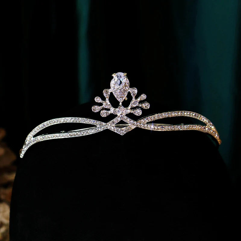 "Emmeline" Water Drop Crown Headband