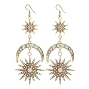 "Saphira" Rhinestone Drop Earrings width=100 