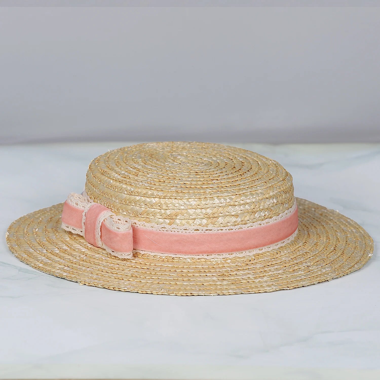 "Buster" Pork Pie Straw Hat